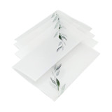 Greenery Vellum Jacket (Set of 10) Invitation Jackets and Overlays