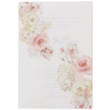 Flower Printed Vellum Jackets, Set of 10 Invitation Jackets and Overlays