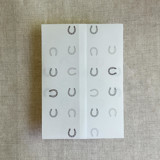 Gray horseshoes vellum wrap for 5x7 card | pack of 10 Invitation Jackets and Overlays