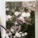 Elegant Vintage Moody Floral Vellum Wrap Invitation Jackets and Overlays