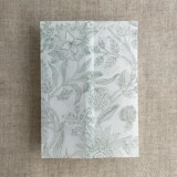 Maeve botany fern printed vellum wrap for 5x7 card  | pack of 10 Invitation Jackets and Overlays