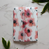 Poppies Watercolor Vellum Wrap | Set of 10 Invitation Jackets and Overlays