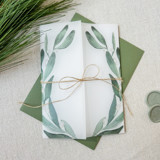 Winter Berries Vellum Jacket | Set of 10 Invitation Jackets and Overlays