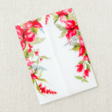 Cascading Bougainvillea Vellum Jackets | Set of 10 Invitation Jackets and Overlays