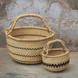 Kilika Check Check Basket Set Decorative Storage