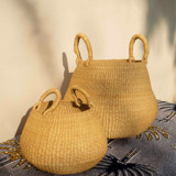 Bolo Basket with handles Small Decorative Storage