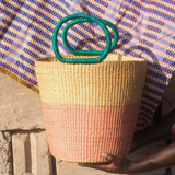 Toma Basket  (Pink) Decorative Storage