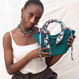 Butterfly Bag Small Peacock Decorative Storage