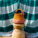 Zoore Color Block Basket Small Decorative Storage