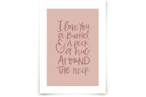 A Bushel and a Peck Children's Art Prints