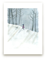 Snowy Evening by Lulaloo