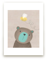 Bear and the bee by Farinaz Vaseghi