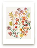 Entangled flowers by Bethania Lima