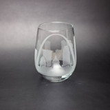 St. Louis, Missouri Skyline Stemless Wine Glass Glassware