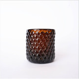 Bruma Amber Glass Set of 2 - Artisan Blown Glassware from Colombia Glassware
