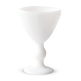 Pedestal Goblet White Glassware