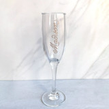Custom Engraved Champagne Flute - Name Glassware