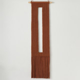 Keyhole in Rust Original Textile Art