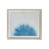 Indigo Sunrise Original Textile Art