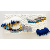 Mountains Original Textile Art