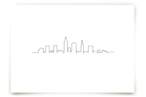 Cleveland Skyline Fine Art Prints