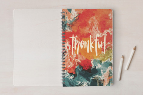Abstract Sunset Notebook