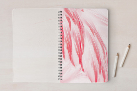 Flamingo Feathers Notebook