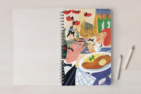 Travel Vienna Notebook