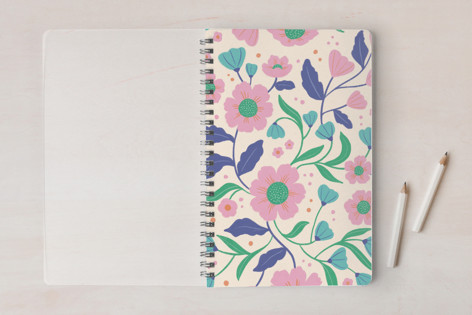 Bold Blooms Notebook