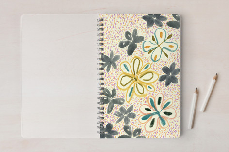 Happy bold bloom Notebook