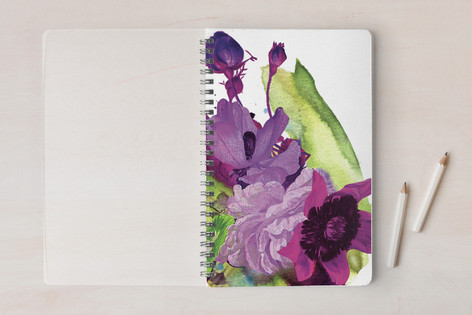 Floral Symphony Notebook