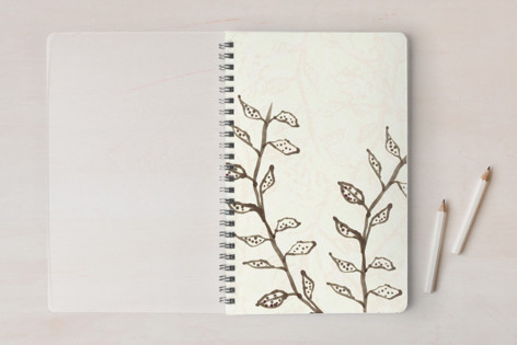 Botanic scene Notebook
