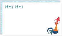 Hei Hei, Valentine! Mini Note Cards