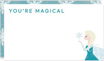 Disney's Elsa Snowflake Magic Mini Note Cards