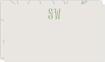 Blooming Letters Mini Note Cards