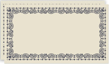 bandana Mini Note Cards