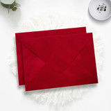 A7 Red Velvet Envelopes (Set of 10) Envelopes