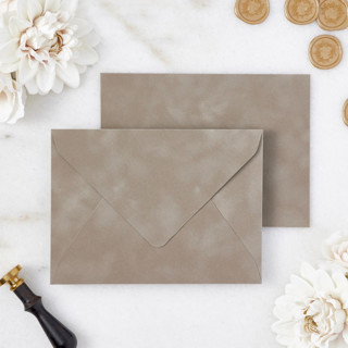 Mushroom Velvet Envelopes Envelopes
