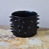 Spikes Black Ceramic Handmade Planter Planters