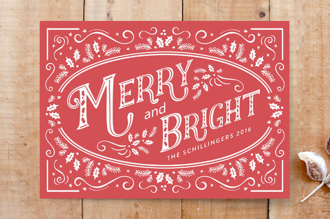 A Glimpse of Holly Custom Stationery