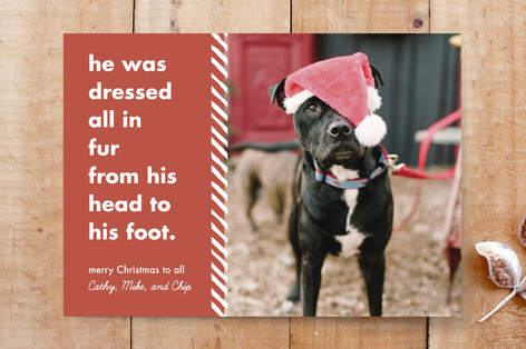 Santa Paws Custom Stationery