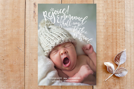 Rejoice Emmanuel Custom Stationery