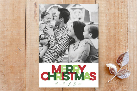 Bright Christmas Custom Stationery