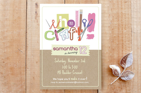 Wholly Craft Custom Stationery