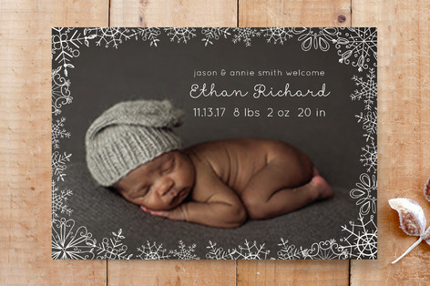 Like a Snowflake Custom Stationery