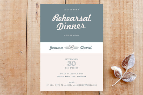 Retro Rehearsal Custom Stationery
