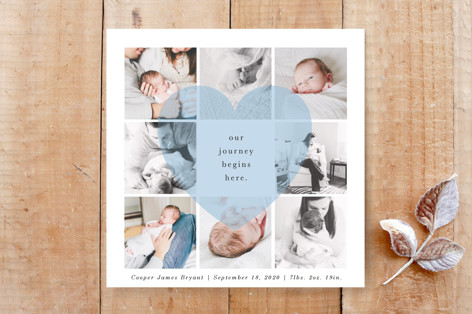 Our Journey Begins Here Custom Stationery