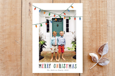 Lights are up Custom Stationery