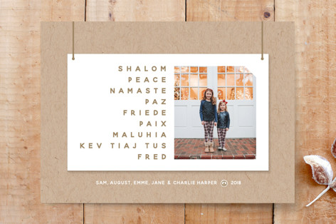 Peace Signs Custom Stationery