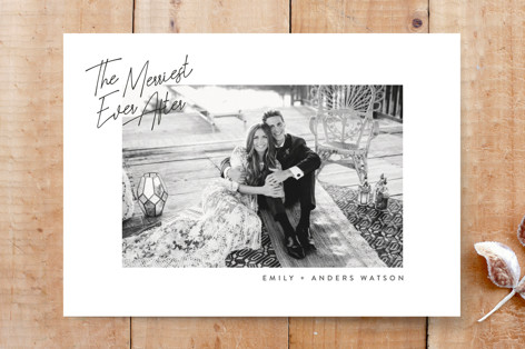 Merriest Ever After Custom Stationery